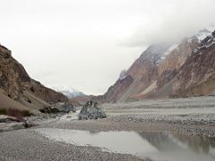 28 Cloudy Weather Leaving River Junction Camp For The Sarpo Laggo Valley And Sughet Jangal K2 North Face China Base Camp